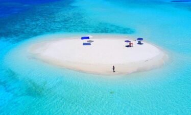 Sandbank excursion in the Maldives